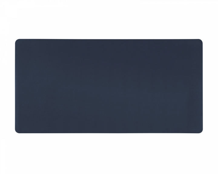 MaxMount PVC Läder - 1200x600 Musmatta / Skrivbordsunderlägg - Blå