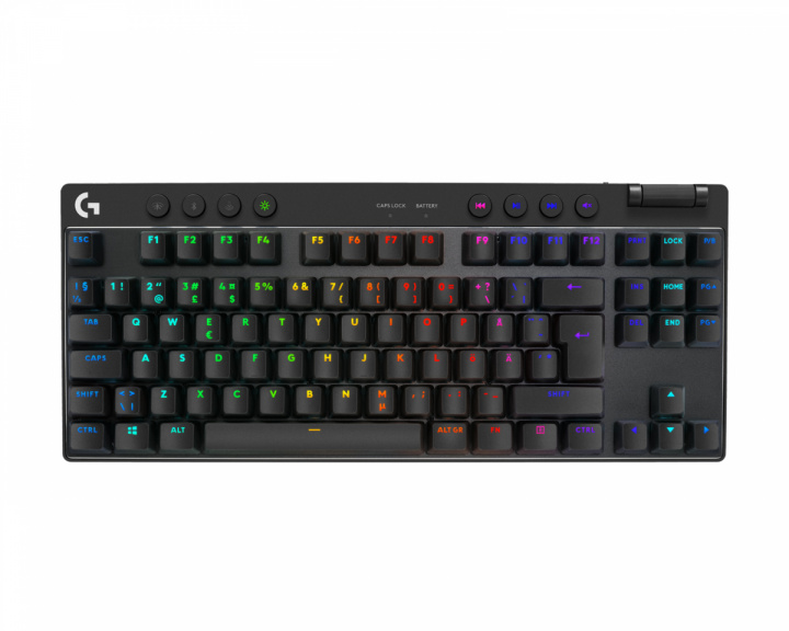 Logitech G PRO X TKL Lightspeed Gaming Tangentbord [GX Red Linear] - Svart