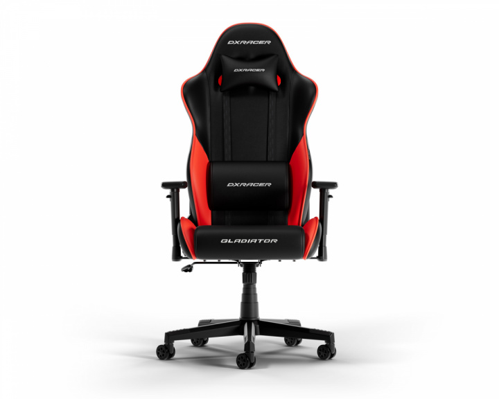 DXRacer GLADIATOR L Svart & Röd PVC Läder