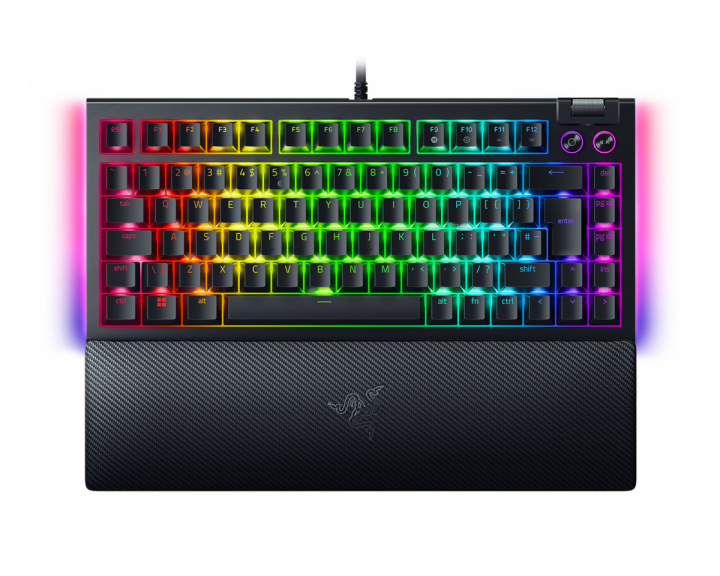 Razer BlackWidow V4 75% Tangentbord [Razer Orange Tactile] - US (ISO)