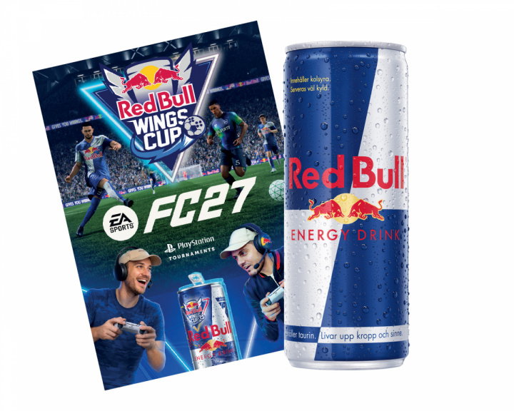 Red Bull Medskickskampanj! - Energy Drink, 250ml, Original + Red Bull Flyer