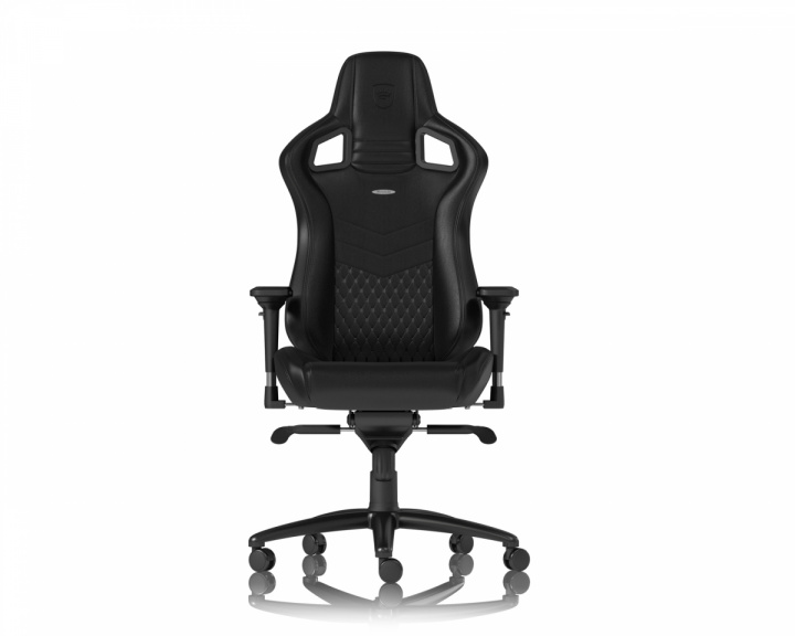 noblechairs EPIC Real Leather - Svart / Svart