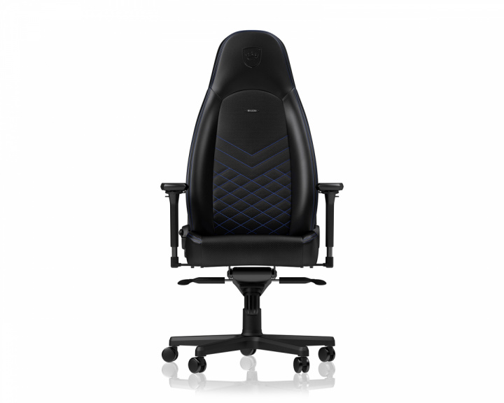 noblechairs ICON PU-Leather - Svart / Blå