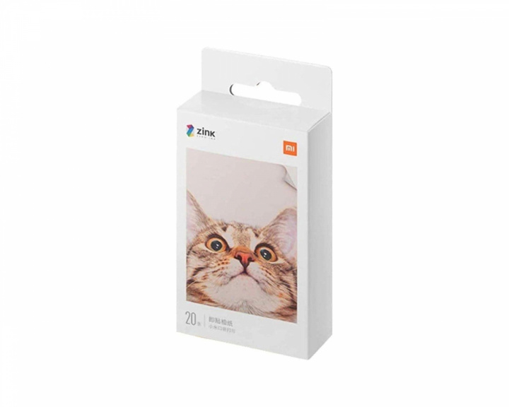 Xiaomi Mi Portable Photo Printer Paper 2x3-inch - 20 ark Fotopapper