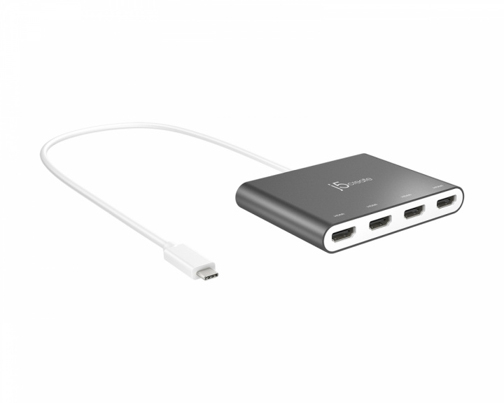 j5create USB-C till 4-Port HDMI Multi-Monitor Adapter