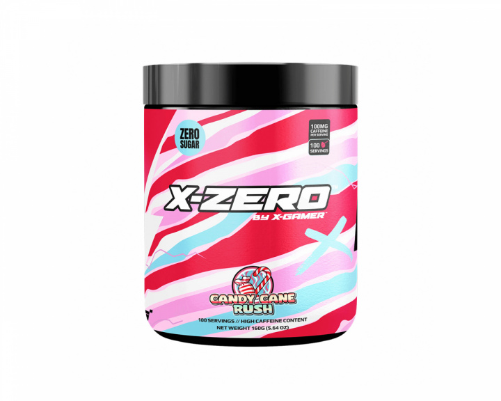 X-Gamer X-Zero Candy Cane Rush - 100 Serveringar