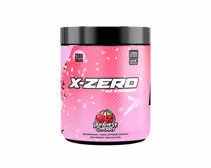 X-Gamer X-Zero Japanese Cherry - 100 Serveringar