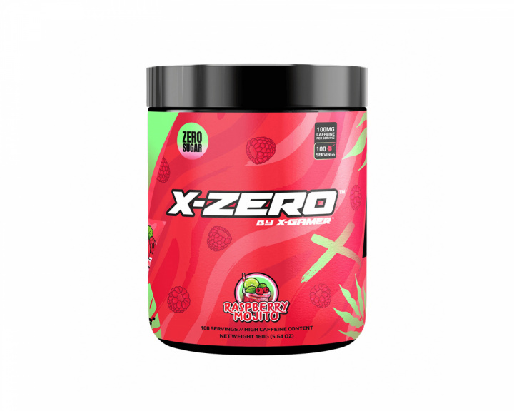 X-Gamer X-Zero Raspberry Mojito - 100 Serveringar