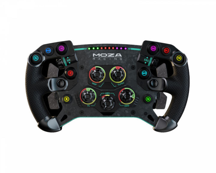 Moza Racing GS V2P Microfiber Leather GT Steering Wheel - 30cm Ratt för Racing