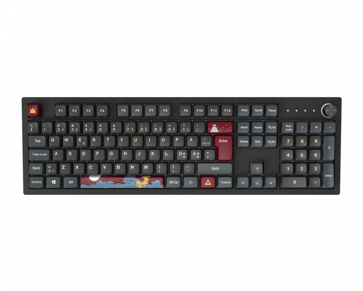 Montech Mkey Fullsize Tangentbord Darkness - [Gateron G Pro 2.0 Red]