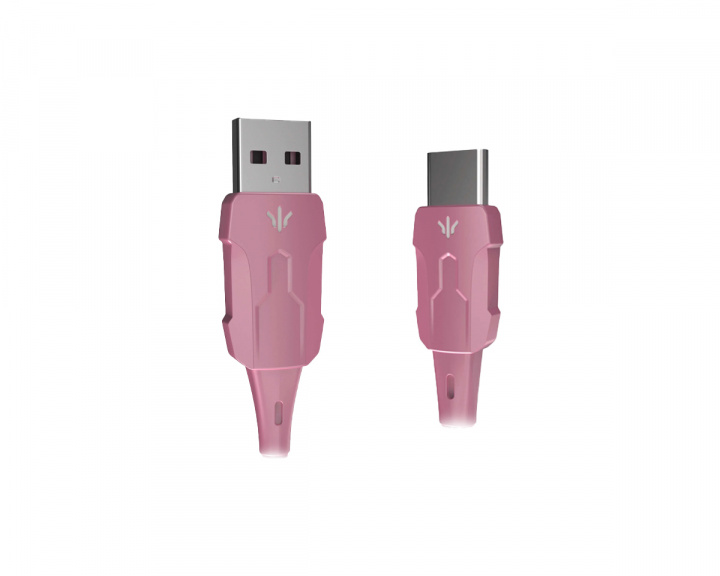 WLMouse Paracord USB-C Kabel - Rosa