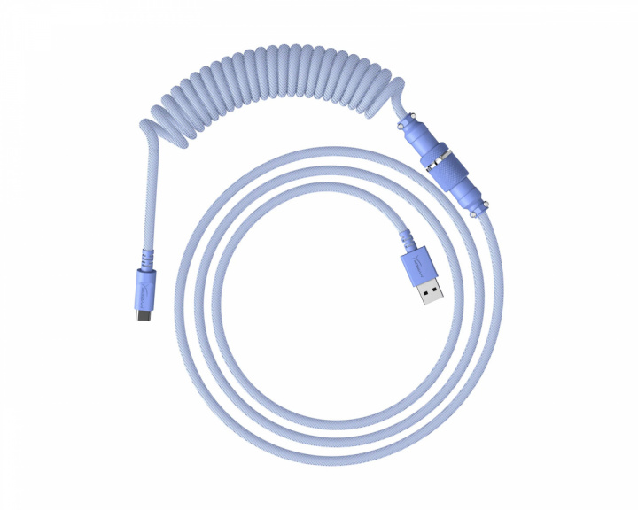 HyperX USB-C Coiled Cable - Ljuslila