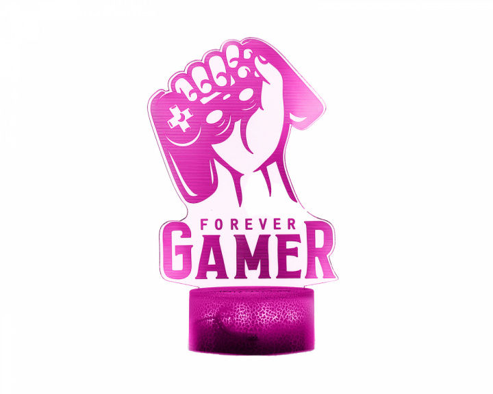 MaxCustom 3D Nattlampa - Forever Gamer