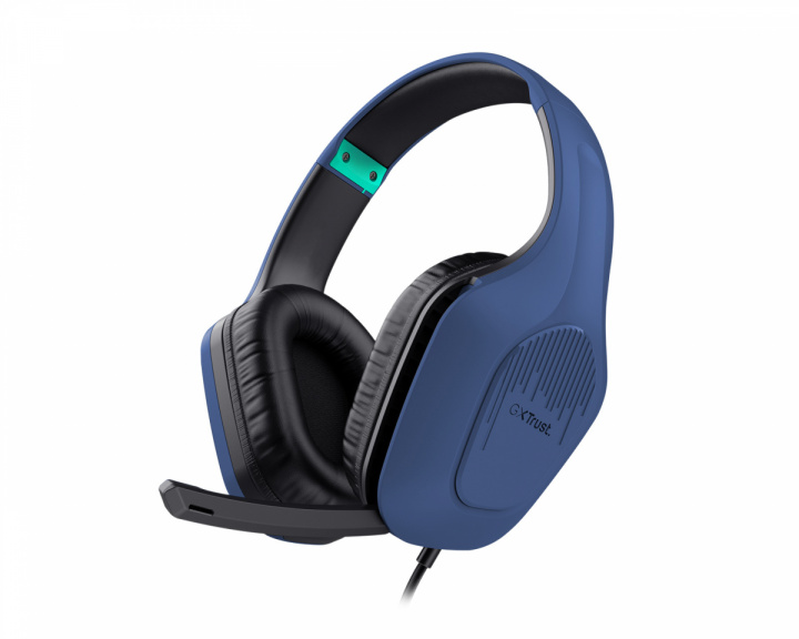 Trust GXT 415B Zirox Gaming Headset - Blå