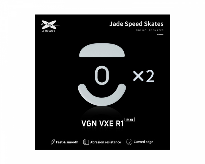 X-raypad Jade Mouse Skates för VGN/VXE Dragonfly R1