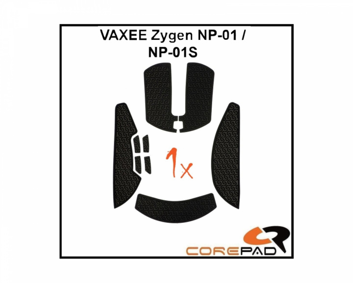 Corepad Soft Grips till Vaxee NP-01/NP-01s - Svart