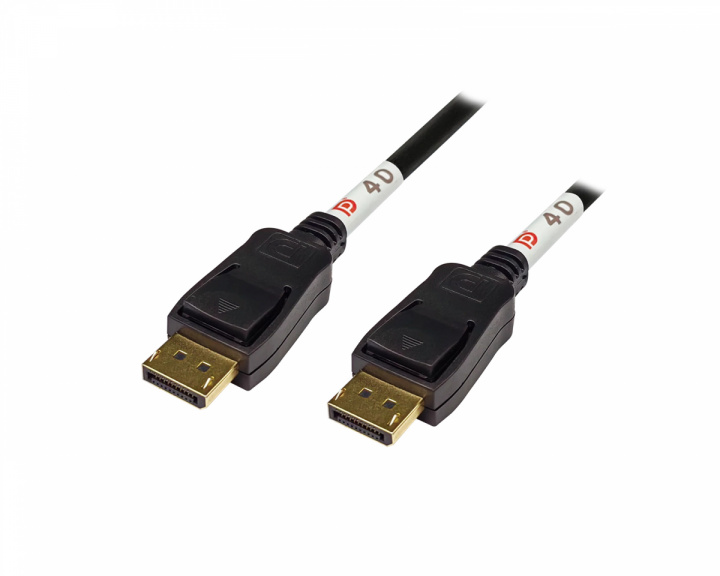 Deltaco 8K DisplayPort Kabel  2.1 - 0.5 m