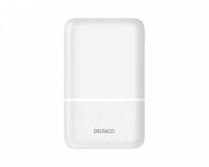 Deltaco 10.000 mAh Powerbank - Vit