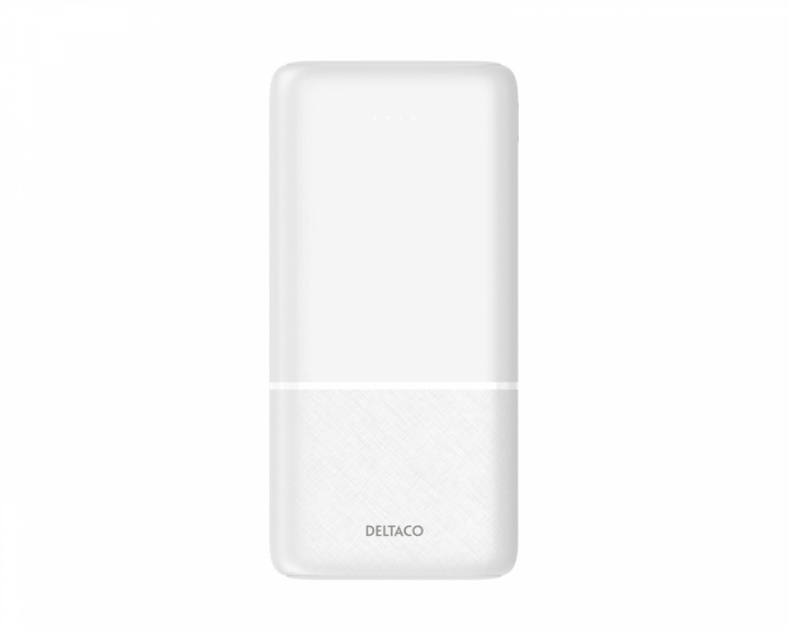 Deltaco 20.000 mAh Powerbank - Vit