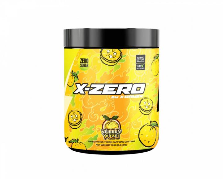 X-Gamer X-Zero Yummy Yuzu - 100 Serveringar