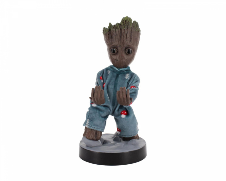 Cable Guys Marvel Toddler Groot in Pajamas Mobil & Kontrollhållare