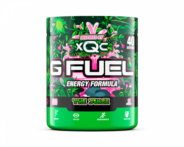 G FUEL The Juice XQC - 40 Serveringar