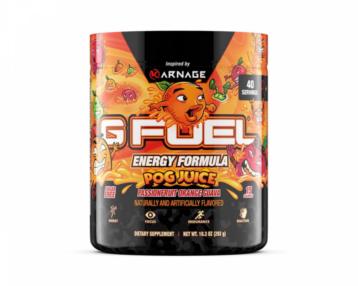 G FUEL Karnage Pog Juice - 40 Serveringar