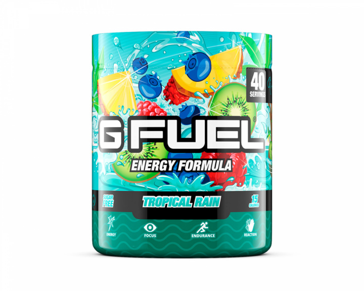 G FUEL Tropical Rain - 40 Serveringar