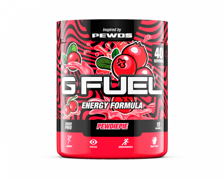 G FUEL Pewdiepie Lingonberry - 40 Serveringar