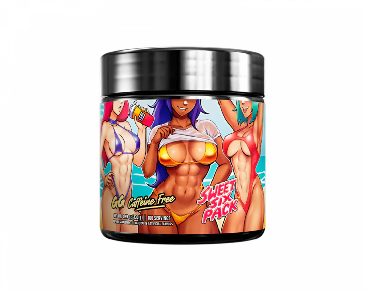 Gamer Supps Sweet Six Pack Caffeine Free - 100 Serveringar