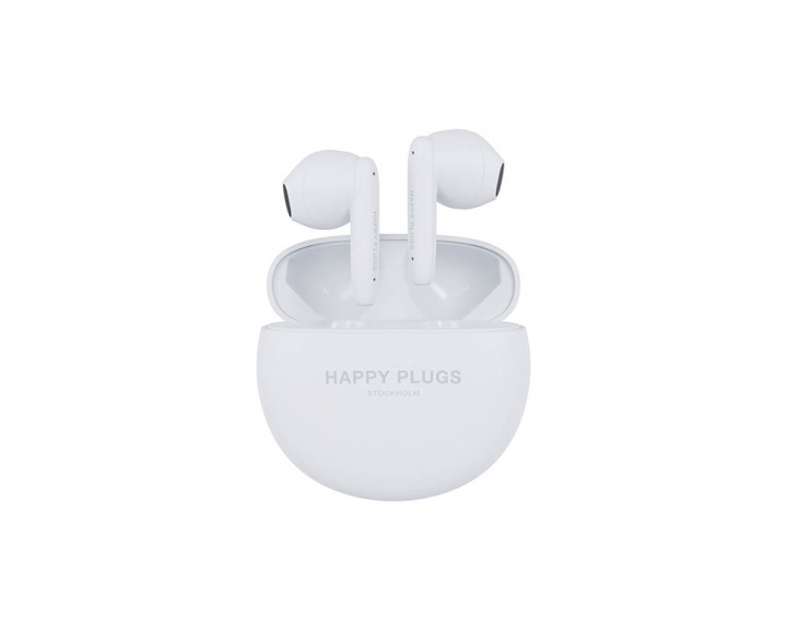 Happy Plugs JOY Lite True Wireless In-Ear Hörlurar - Vit