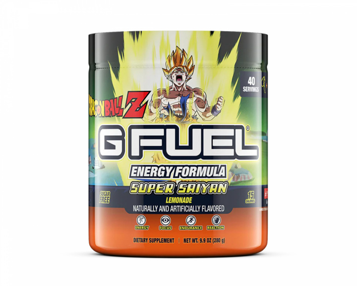 G FUEL Dragon Ball Z Super Saiyan - 40 Serveringar