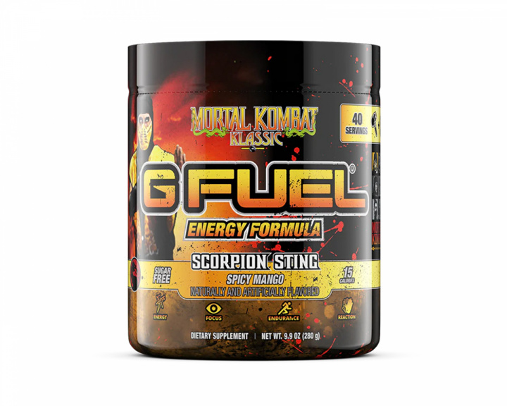 G FUEL Scorpion Sting Klassic Mortal Kombat - 40 Serveringar