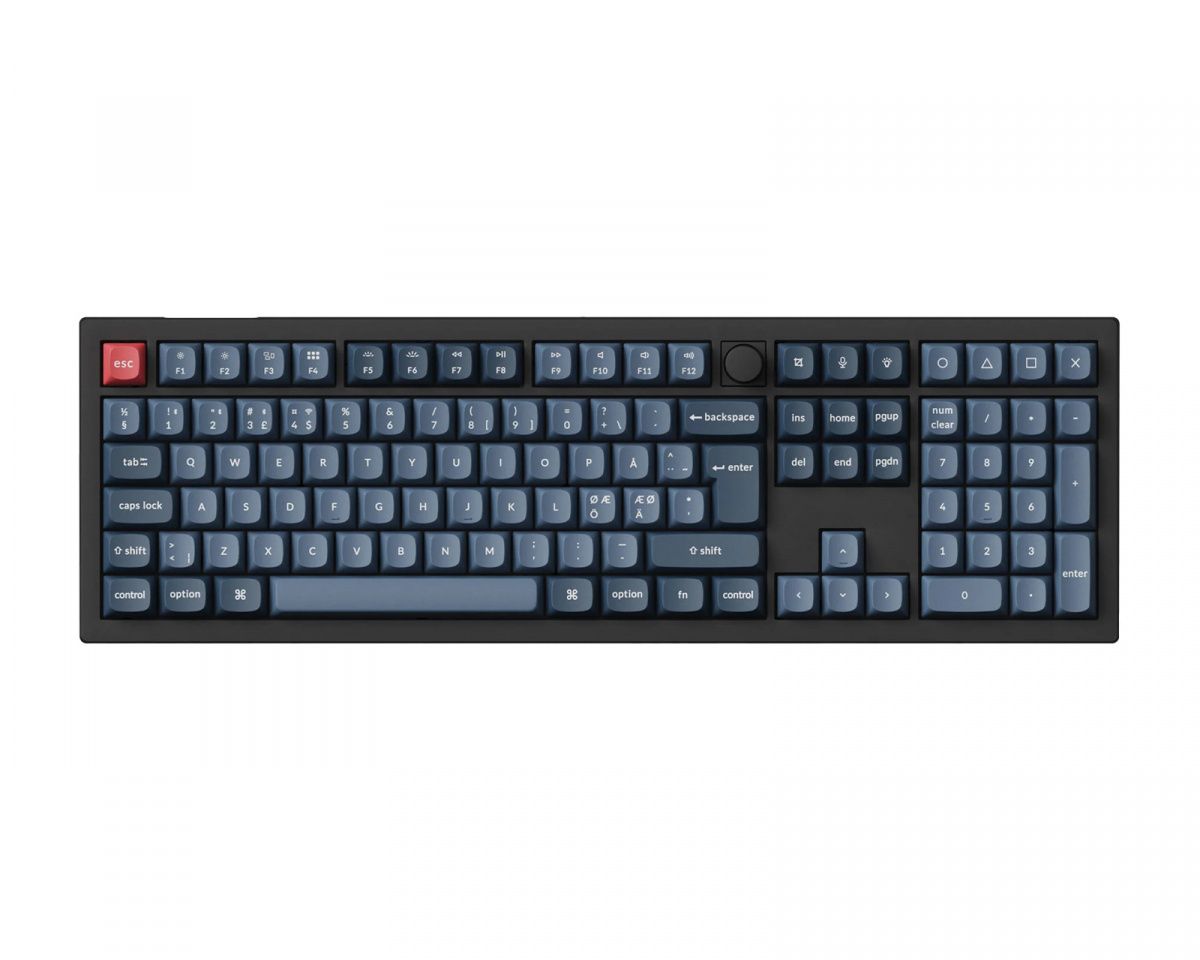 Keychron V6 MAX Gateron Jupiter赤軸 Keychron V6 Max QMK/VIA Wireless Mechanical Keyboard