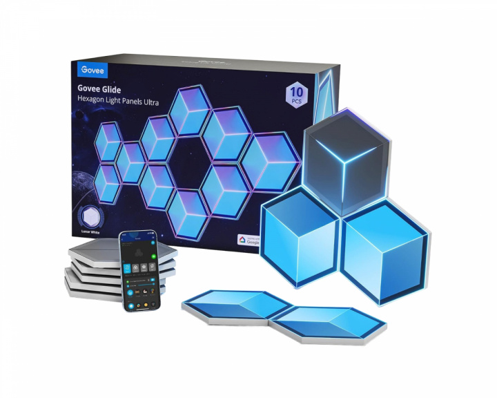 Govee Glide Hexagon Ultra Ljuspaneler 7-pack
