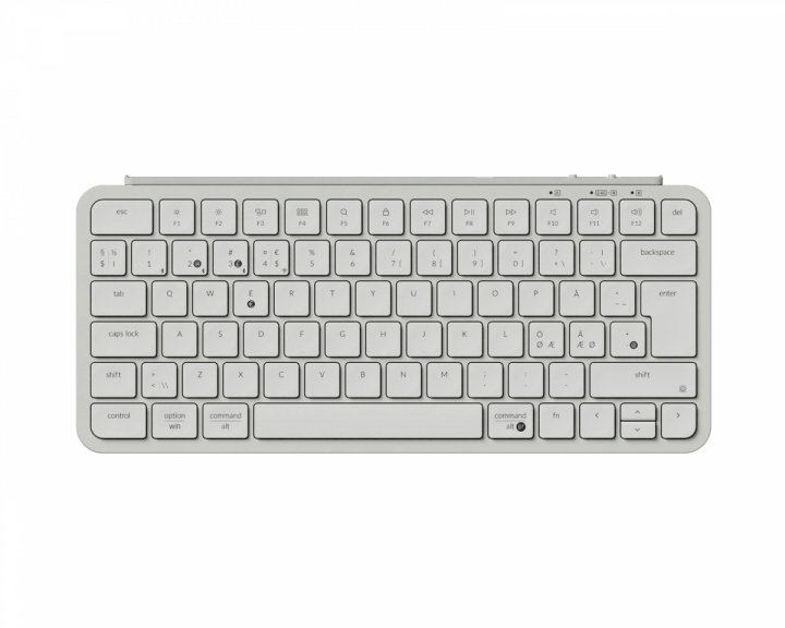 Keychron B1 Pro Ultra-Slim Trådlöst Tangentbord - Ivory White - ISO