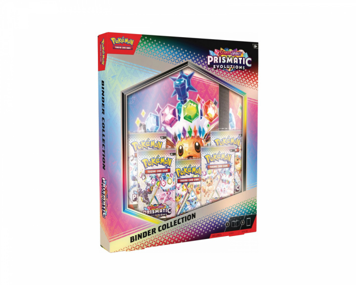 Pokémon Scarlet & Violet 8.5: Prismatic Evolutions Binder Collection - Pärmsamling