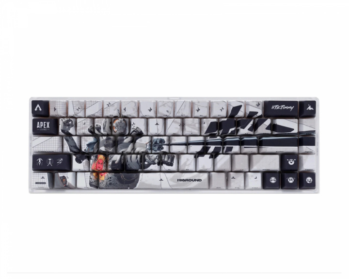 Higround Apex Basecamp Hotswap Gaming Tangentbord ISO Nordisk - War Machine