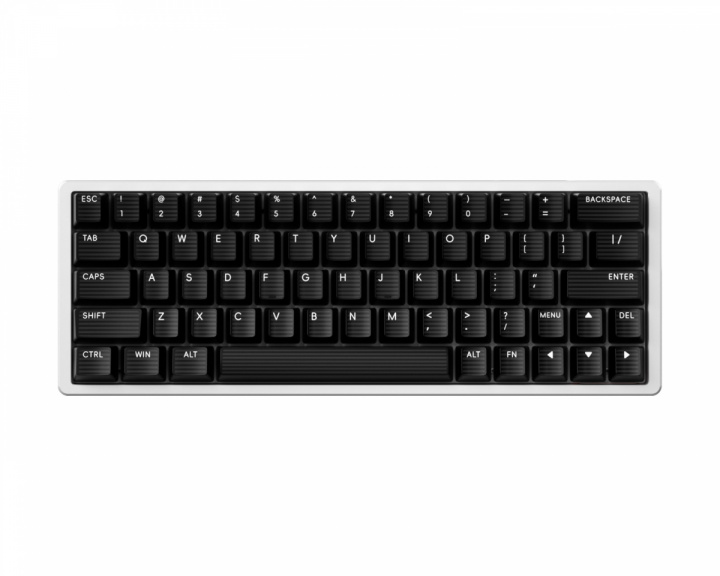  Xpunk 63 Magnetiskt 60% Gaming Tangentbord - Vitt/Svart