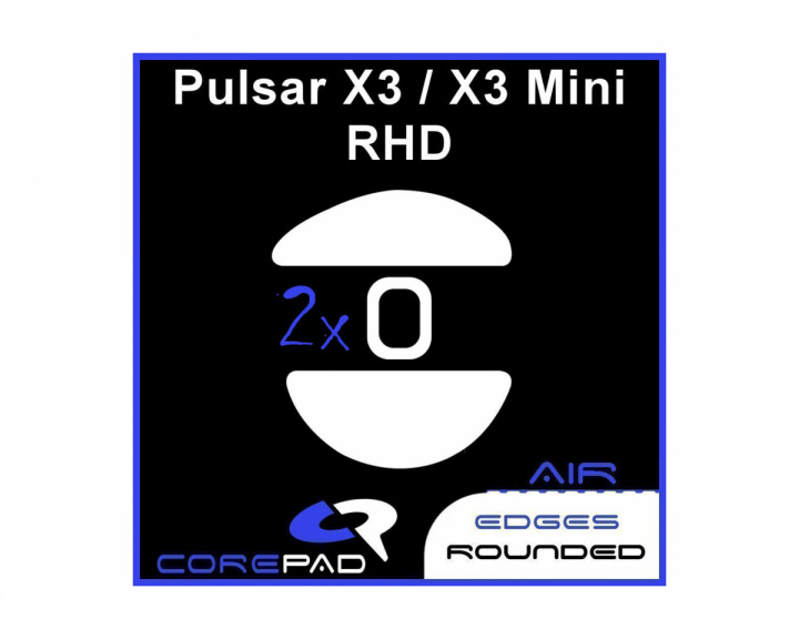 Corepad Skatez AIR till Pulsar X3 RHD