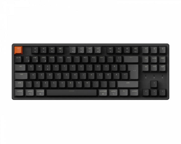 Keychron K10 V2 QMK RGB Hot Swap Aluminium Tangentbord [Keychron Super Red]