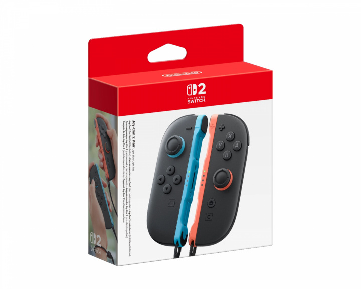 Nintendo Joy-Con 2 Kontrollpar - Ljusblå / Ljusröd