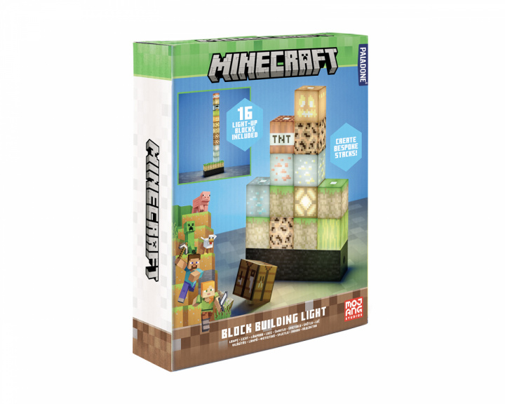 Paladone Minecraft Block Building Light BDP - Minecraft Lampa