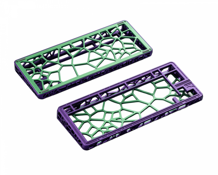  Holy80 Case - Anodized Purple & Green