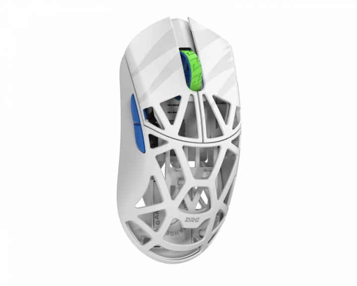 WLMouse x DRG Beast X Max Trådlös Gaming Mus - Solid Slits - Vit