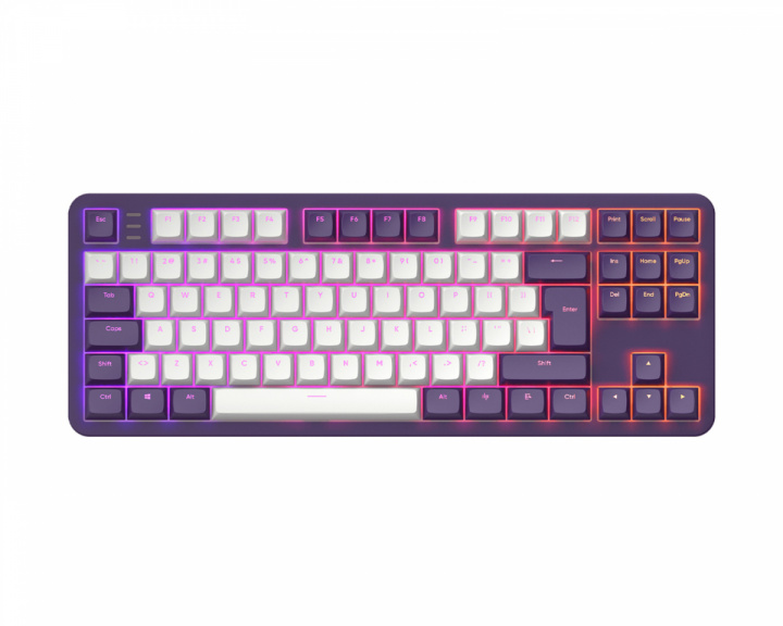 Dark Project ALU87 RGB Gaming Tangentbord - Violet [g3ms Sapphire]