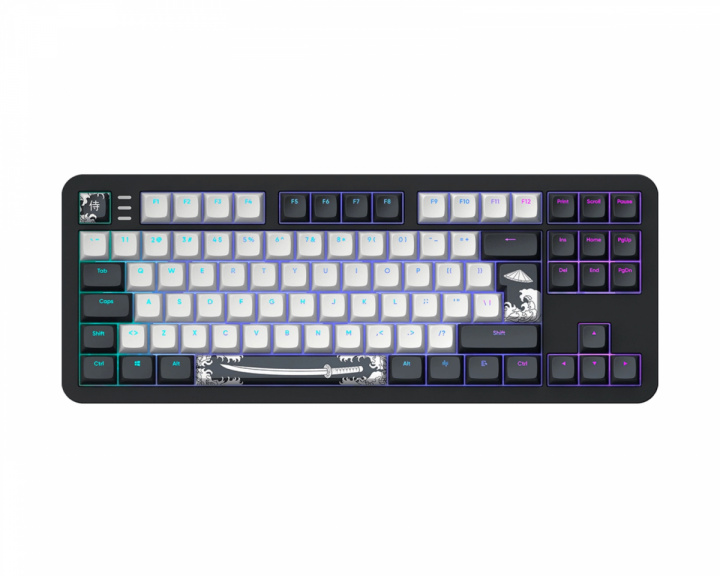 Dark Project ALU87 Gaming Tangentbord RGB - Bushido [g3ms Moonstone]