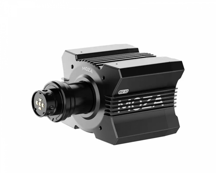 Moza Racing R12 V2 Direct Drive Wheelbase - Svart Servomotor Rattbas