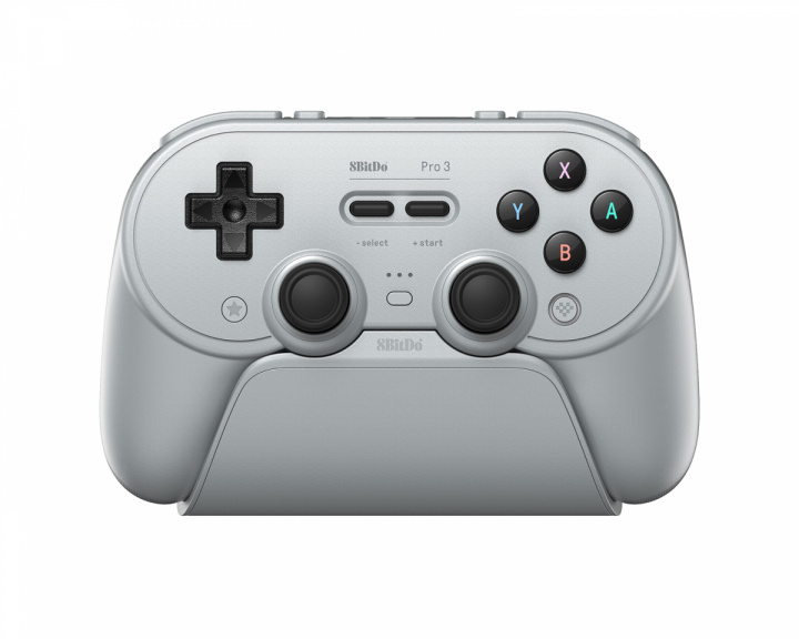 8Bitdo Pro 3 Bluetooth Handkontroll Grå