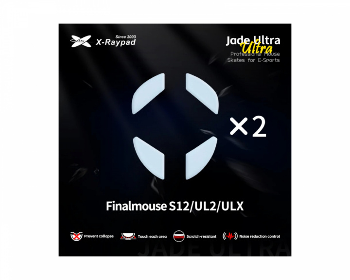  Jade Ultra Skates för Final Mouse S12/UL2/ULX